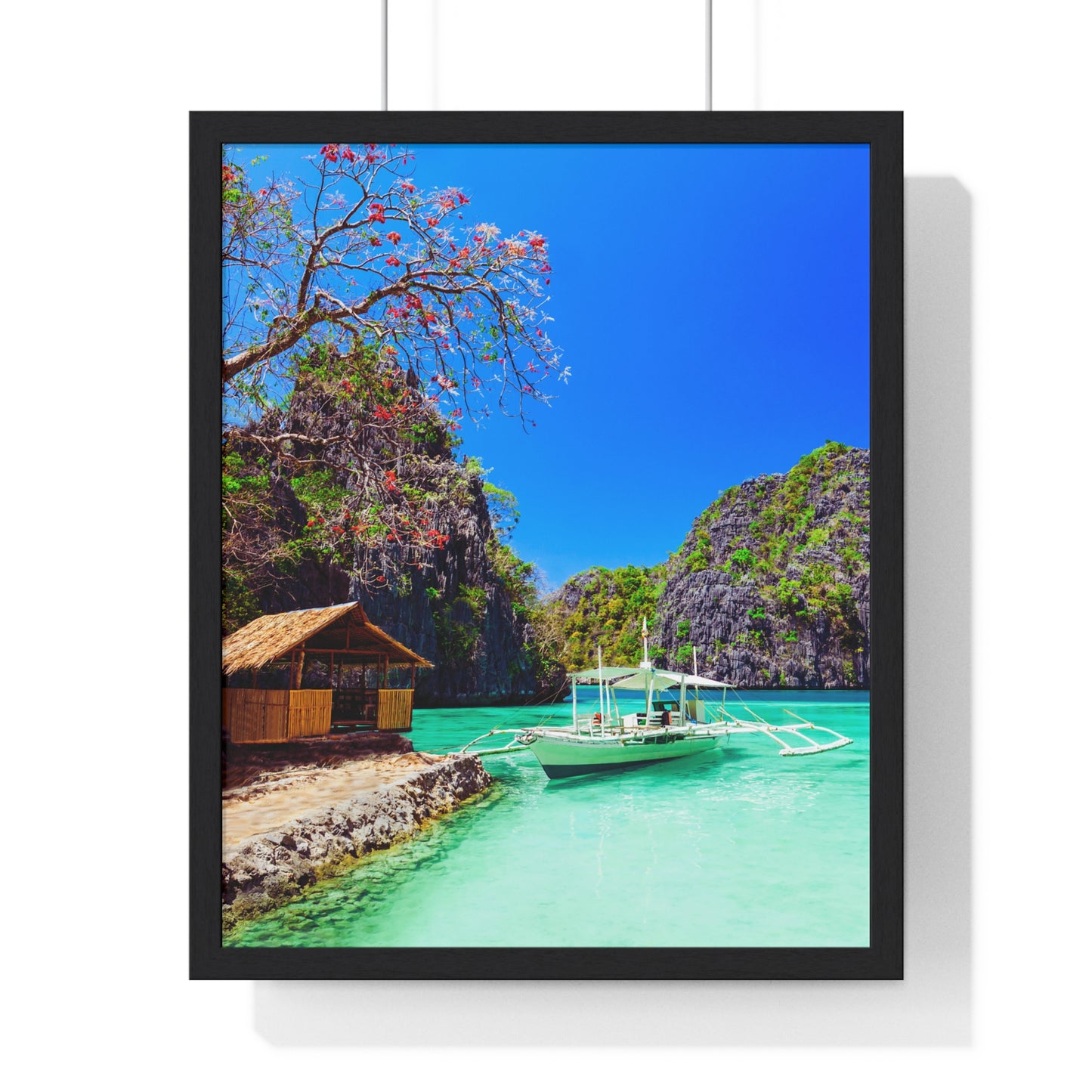 Vertical Framed Poster  • Urlaubsmotiv