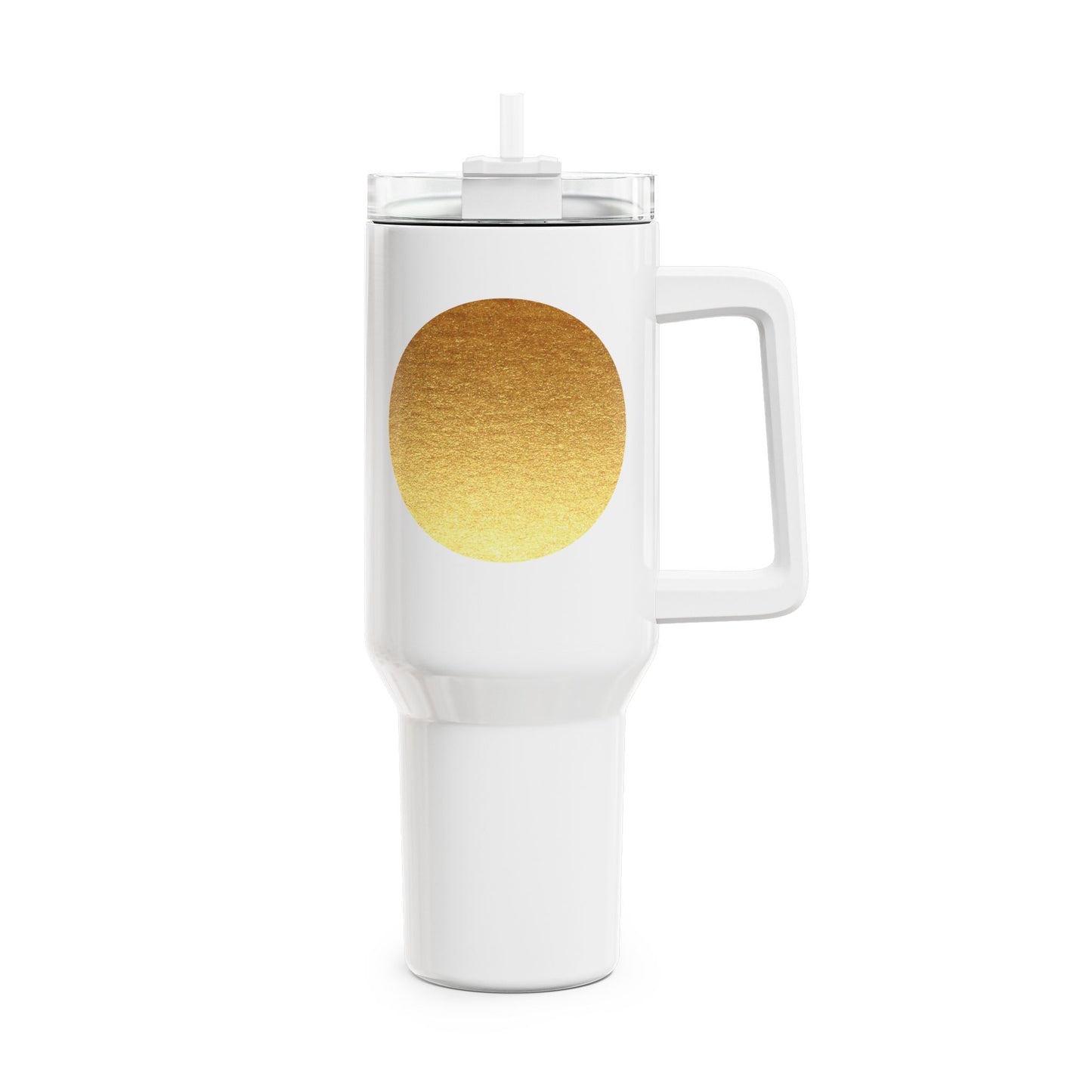 Tumbler, 40oz • Tumbler mit Henkel & Strohhalm • XXL Reisebecher 1,2L