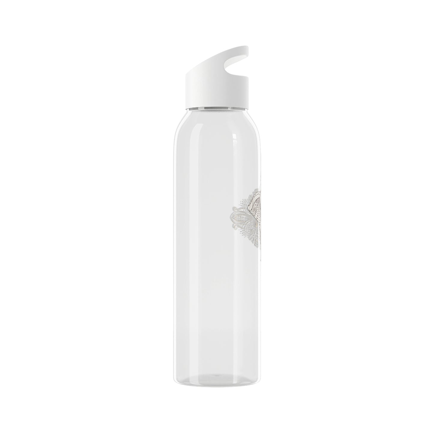 ELEFANT CLIPART TIERMOTIV KUNSTDRUCK • Wasserflasche Sky 650 ml