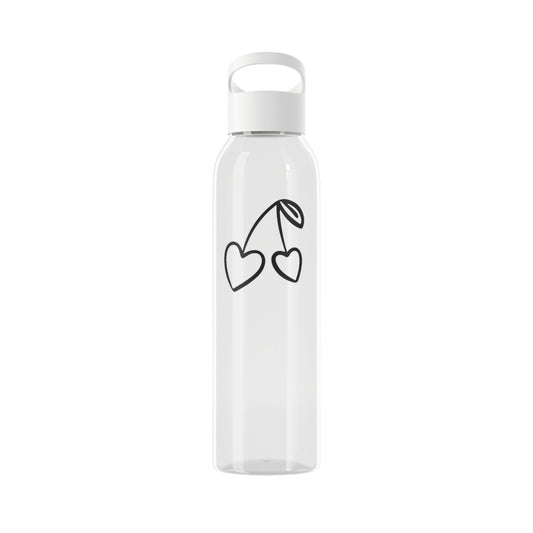 HERZKIRSCHEN LOVE • Liebessymbol, Liebesbeweis, Liebesbotschaft • Wasserflasche Sky 650 ml