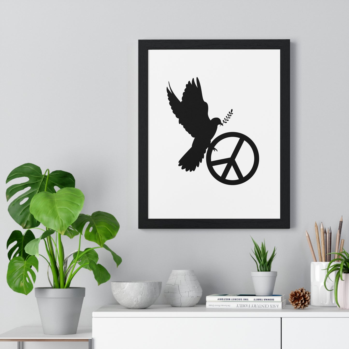 Vertical Framed Poster