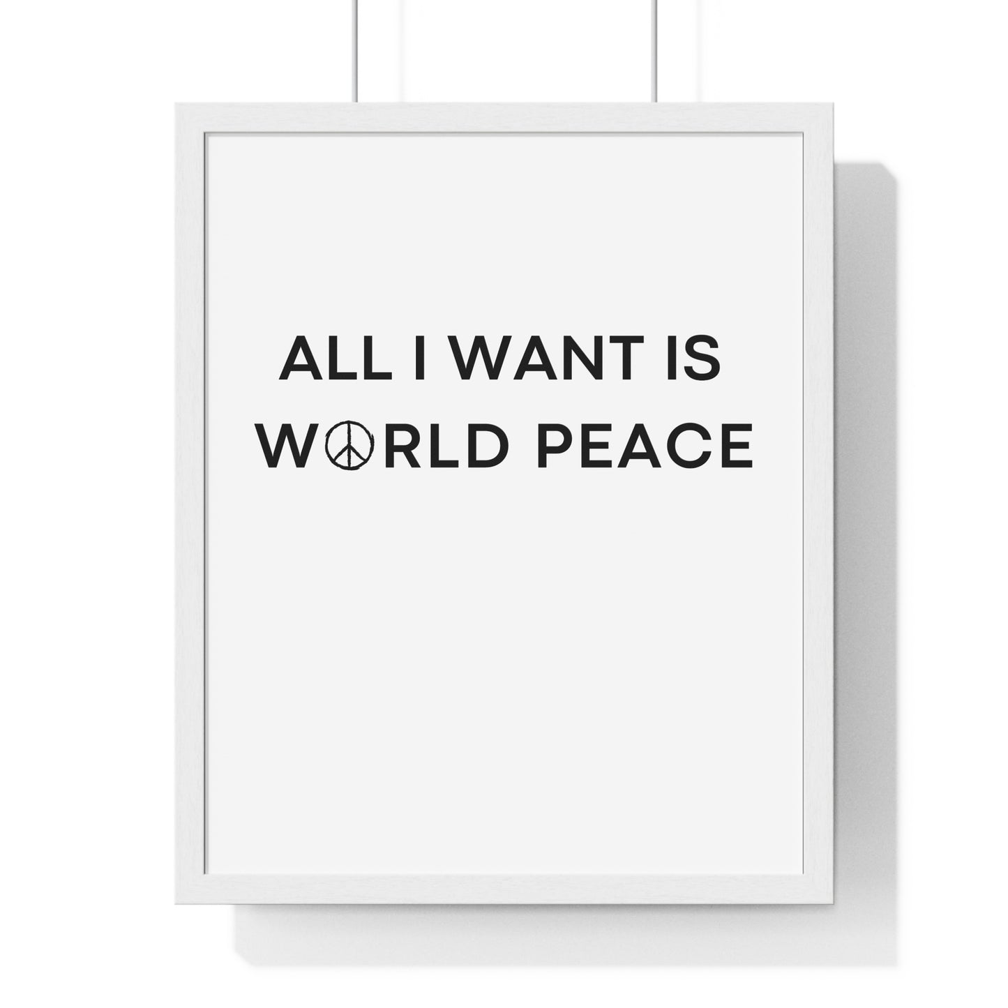 Vertical Framed Poster