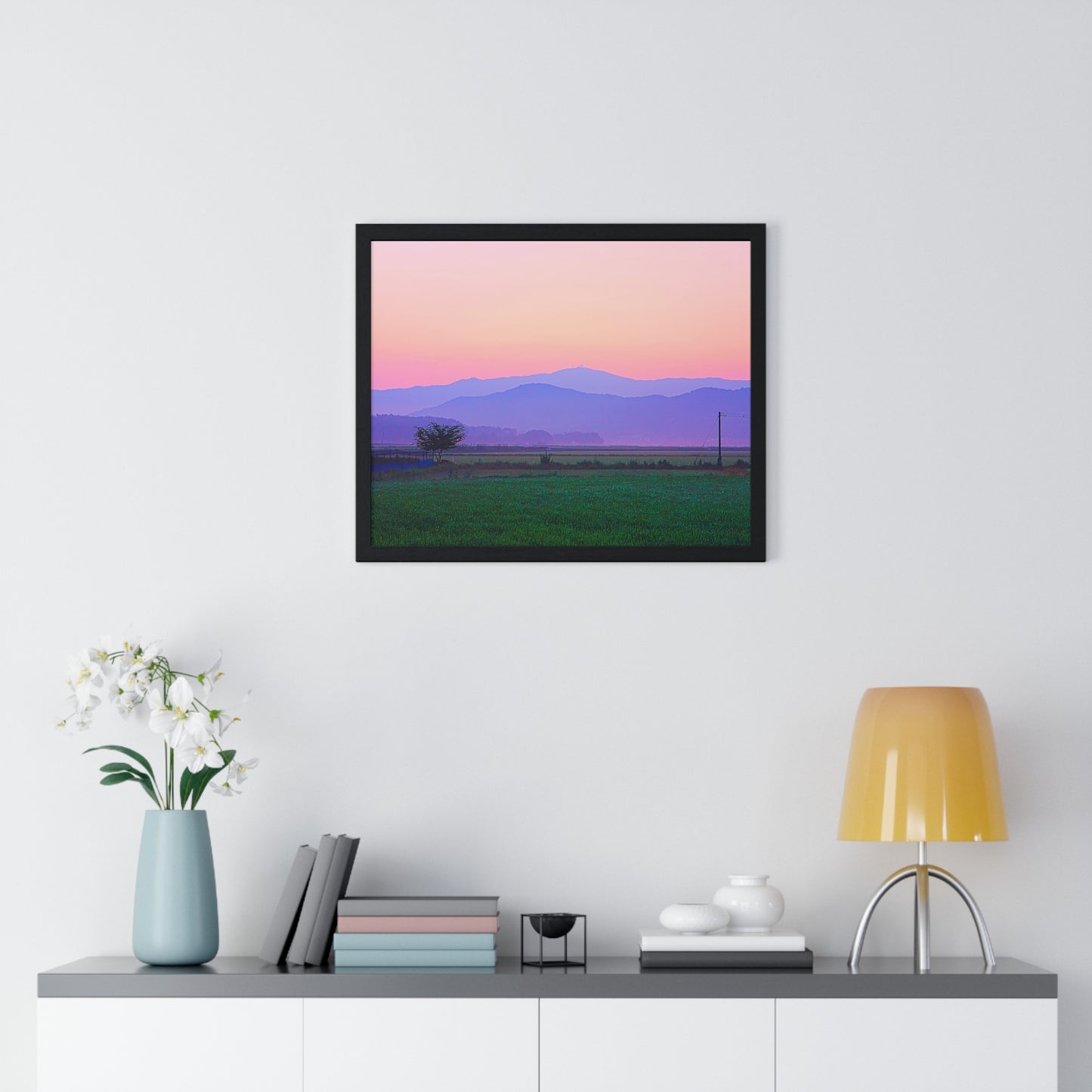 Horizontal Framed Poster • Urlaubsmotiv