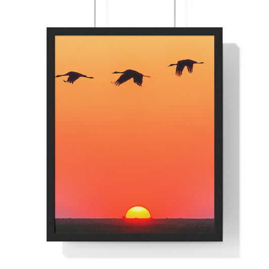 Vertical Framed Poster • Urlaubsmotiv