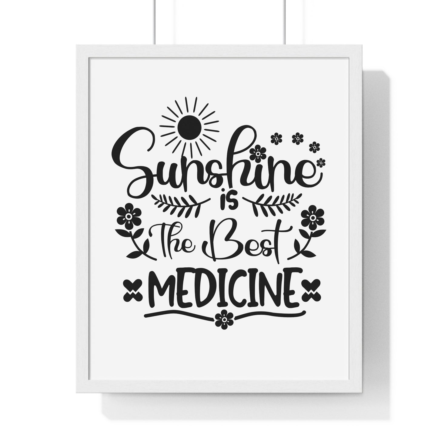 Vertical Framed Poster