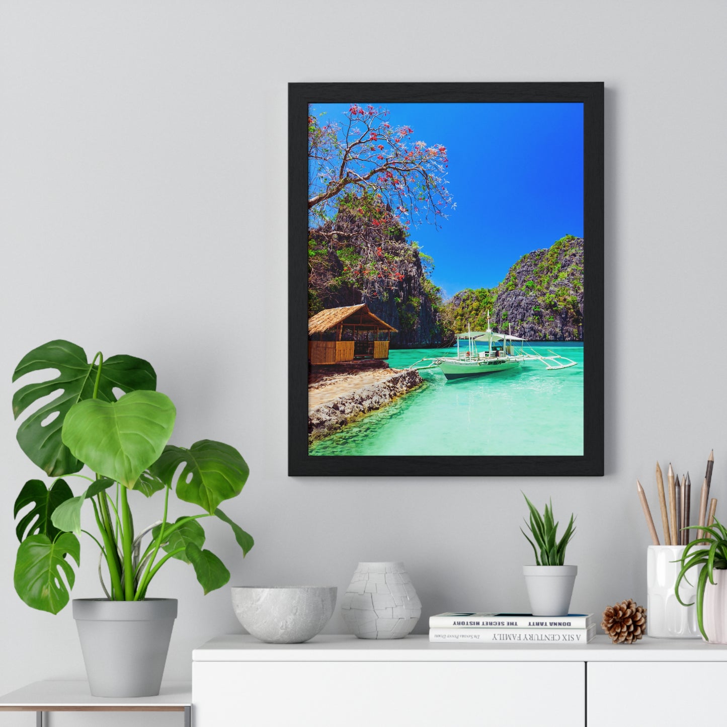 Vertical Framed Poster  • Urlaubsmotiv