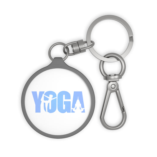 YOGA HOBBY • Edler Luxus Schlüsselanhänger mit Karabiner für Frauen & Männer