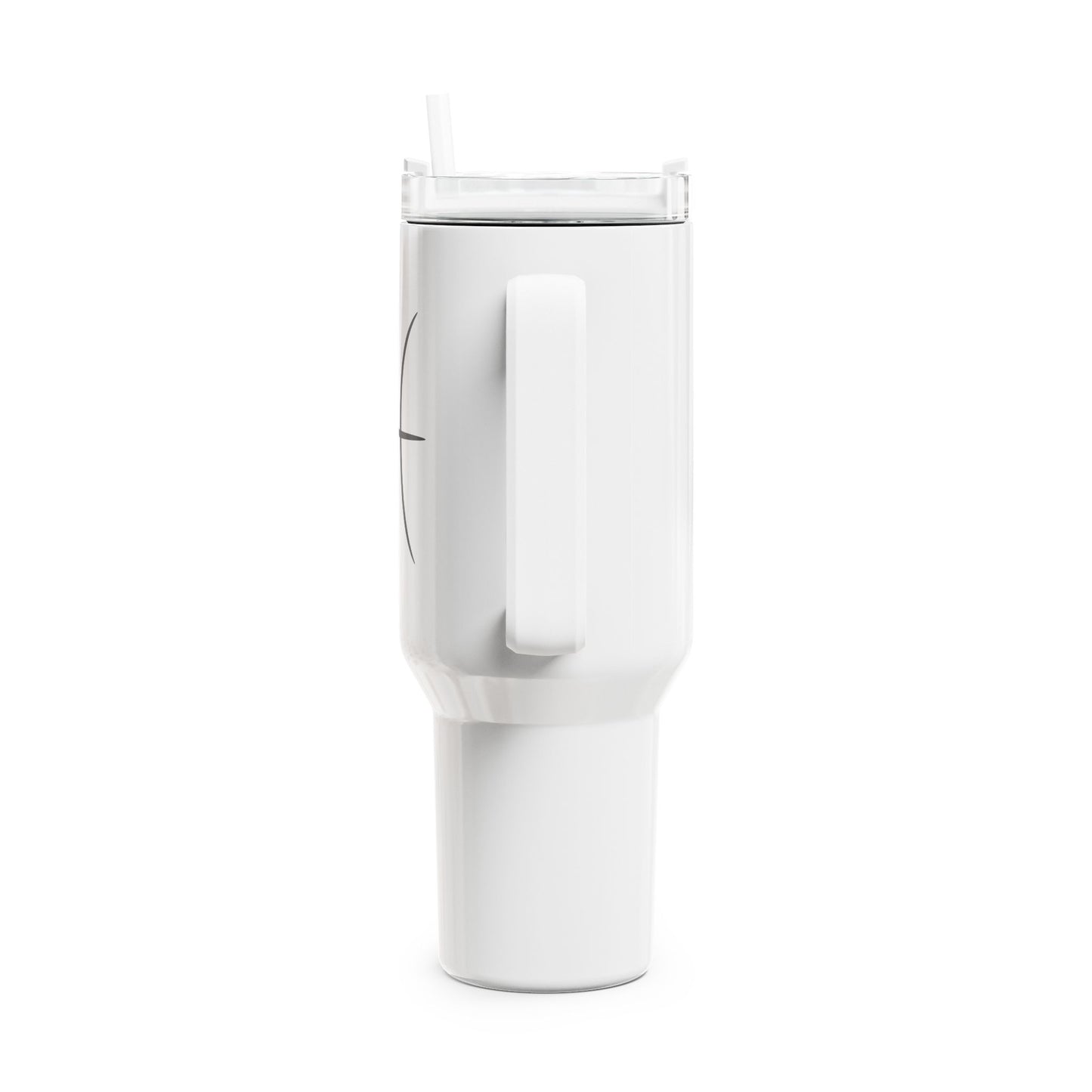 FISCHE PISCES SYMBOL STERZEICHEN • Tumbler mit Henkel & Strohhalm • XXL Reisebecher 1,2L - YOGA SANTA