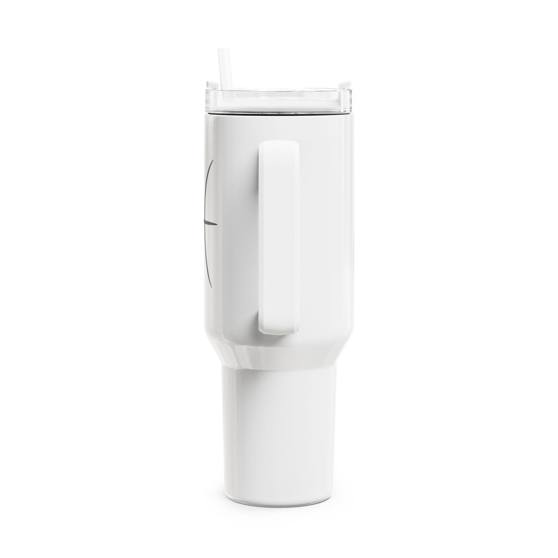 FISCHE PISCES SYMBOL STERZEICHEN • Tumbler mit Henkel & Strohhalm • XXL Reisebecher 1,2L - YOGA SANTA