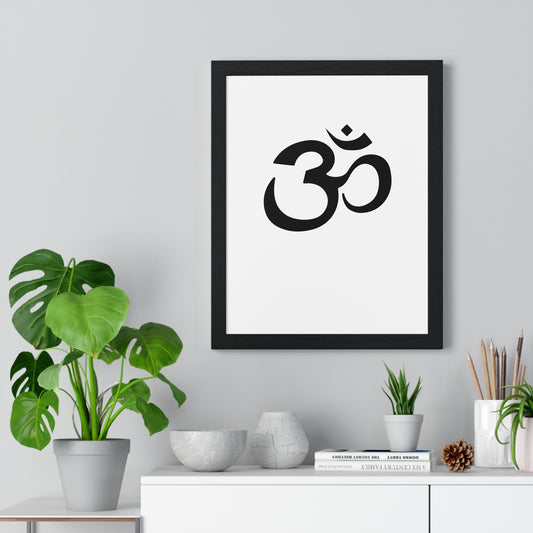 Vertical Framed Poster