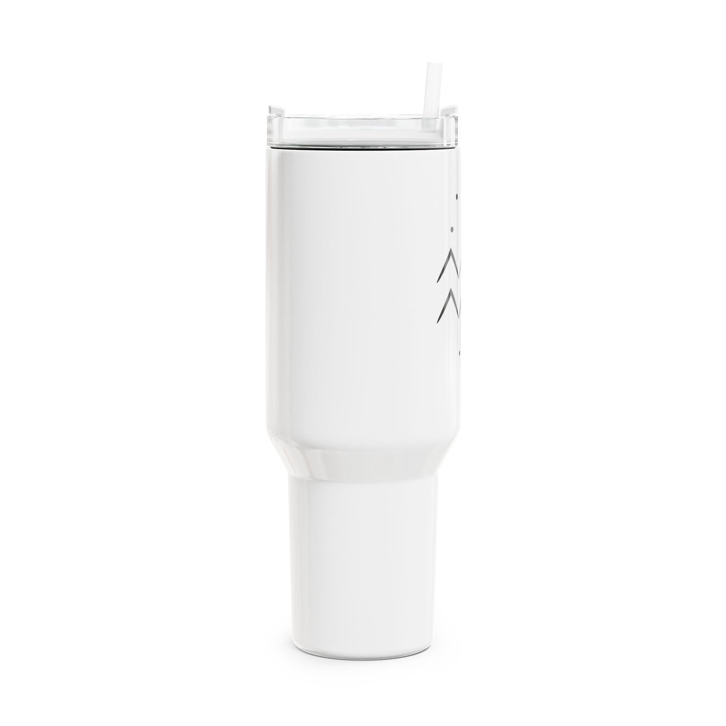 WASSERMANN AQUARIUS SYMBOL STERZEICHEN • Tumbler mit Henkel & Strohhalm • XXL Reisebecher 1,2L - YOGA SANTA