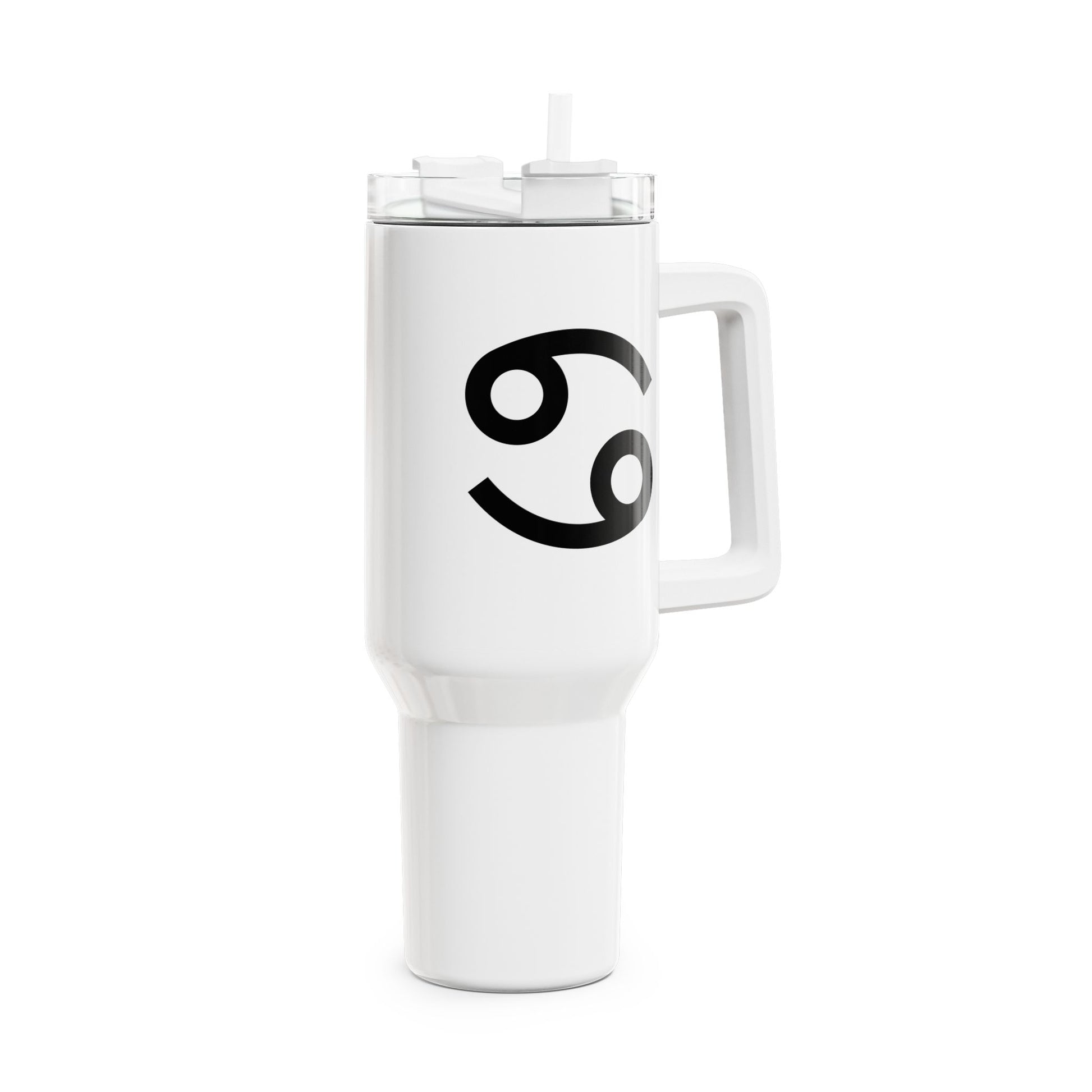 KREBS CANCER Symbol Sternzeichen Tierkreiszeichen • Tumbler mit Henkel & Strohhalm • XXL Reisebecher 1,2L - YOGA SANTA