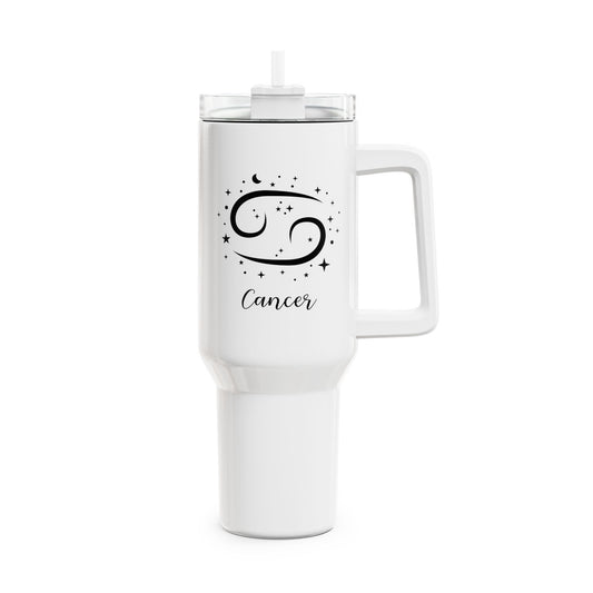 KREBS CANCER Symbol Sterne Zeichen • Tumbler mit Henkel & Strohhalm • XXL Reisebecher 1,2L - YOGA SANTA