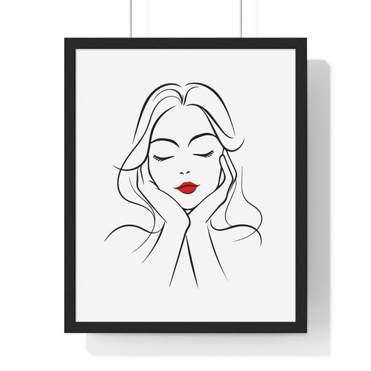 Vertical Framed Poster