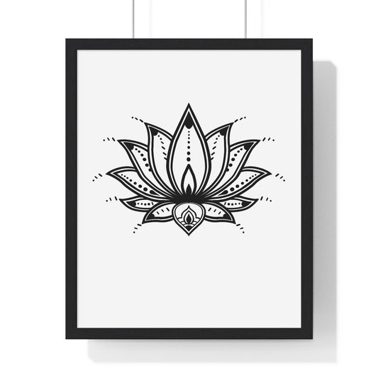 Vertical Framed Poster