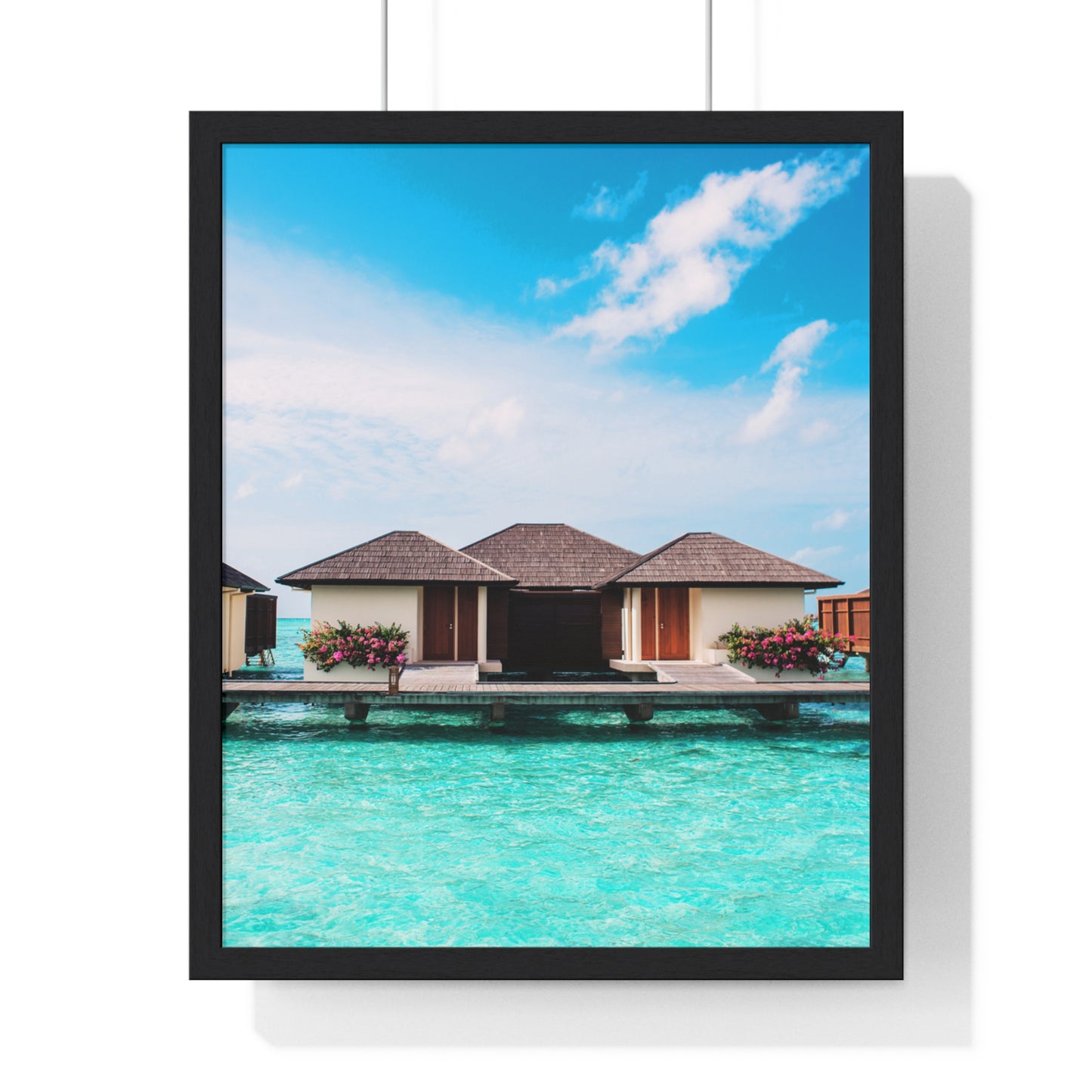 Vertical Framed Poster  • Urlaubsmotiv