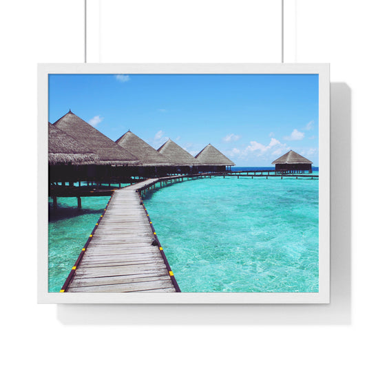 Horizontal Framed Poster  • Urlaubsmotiv