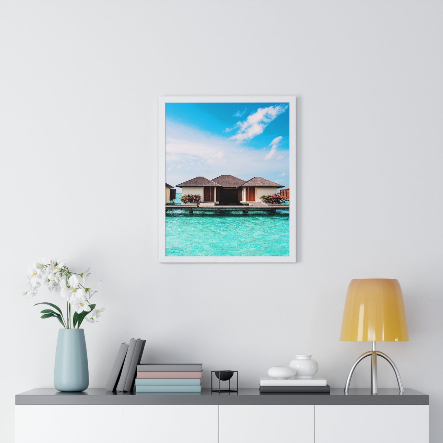Vertical Framed Poster  • Urlaubsmotiv