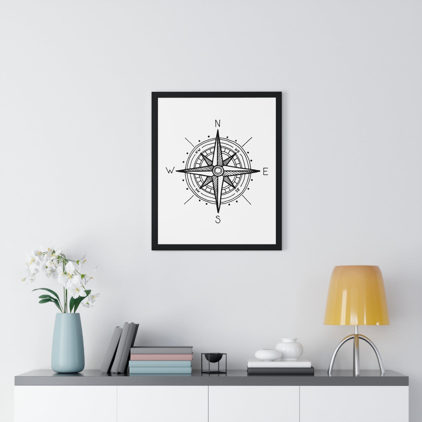 Vertical Framed Poster