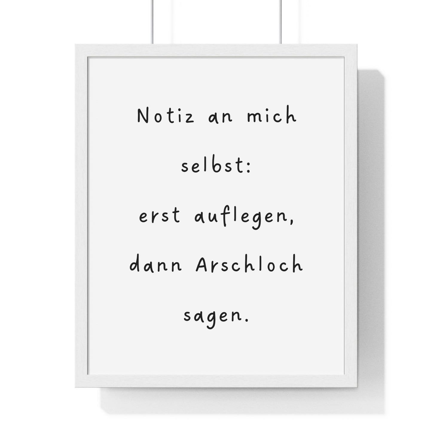 Vertical Framed Poster