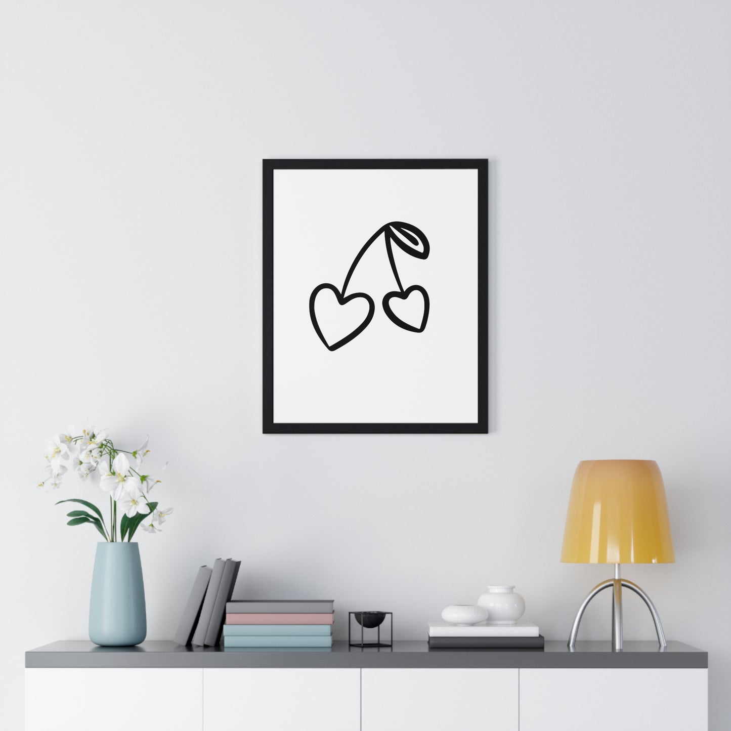 Vertical Framed Poster