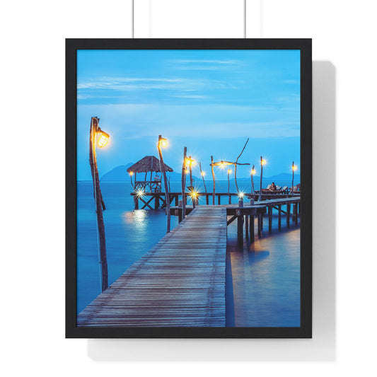 Vertical Framed Poster  • Urlaubsmotiv