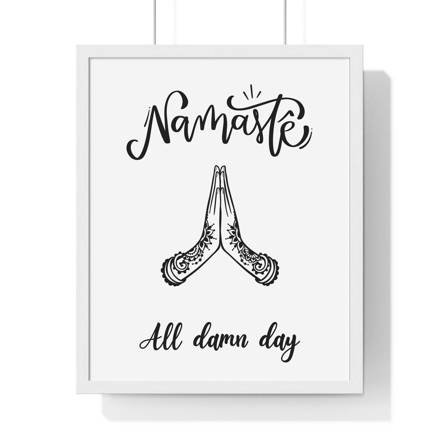 Vertical Framed Poster