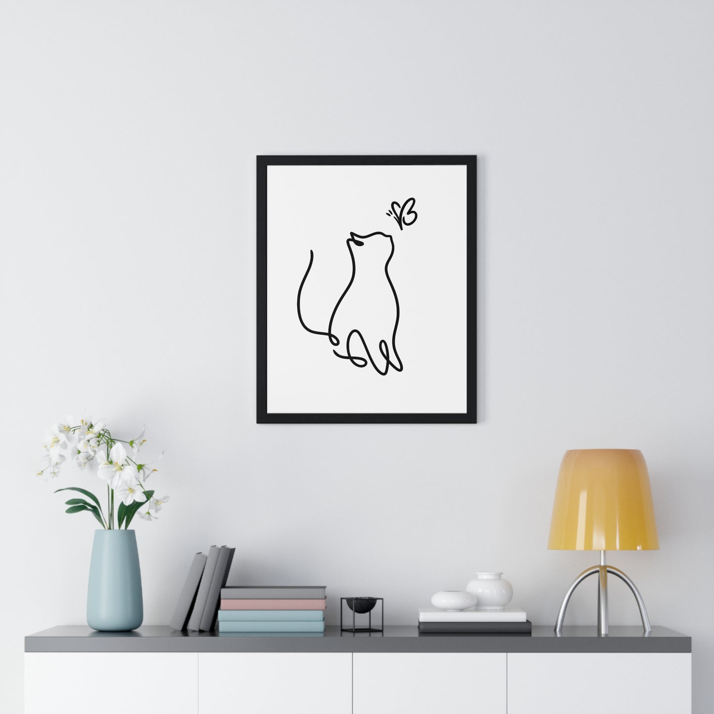 Vertical Framed Poster