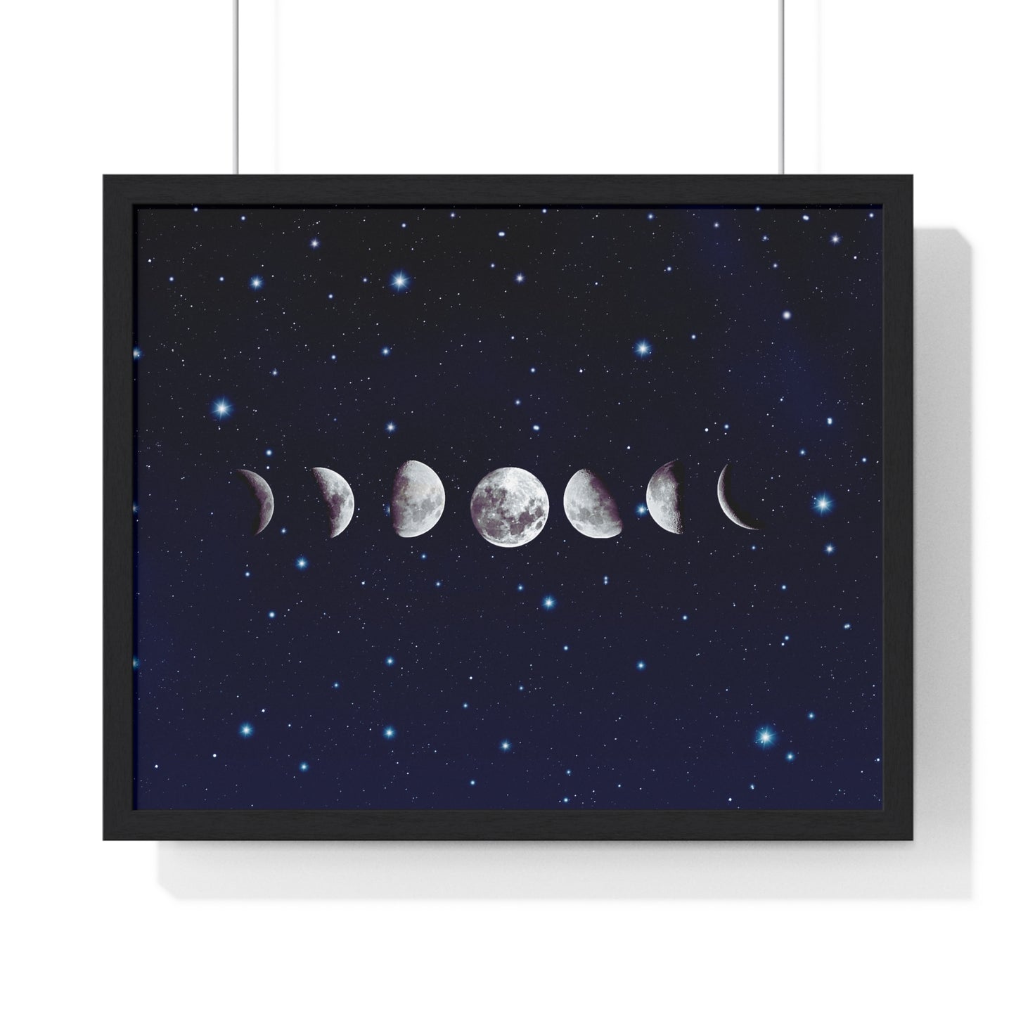 Horizontal Framed Poster 🌒 🌓 🌔 🌕 🌖 🌗 🌘