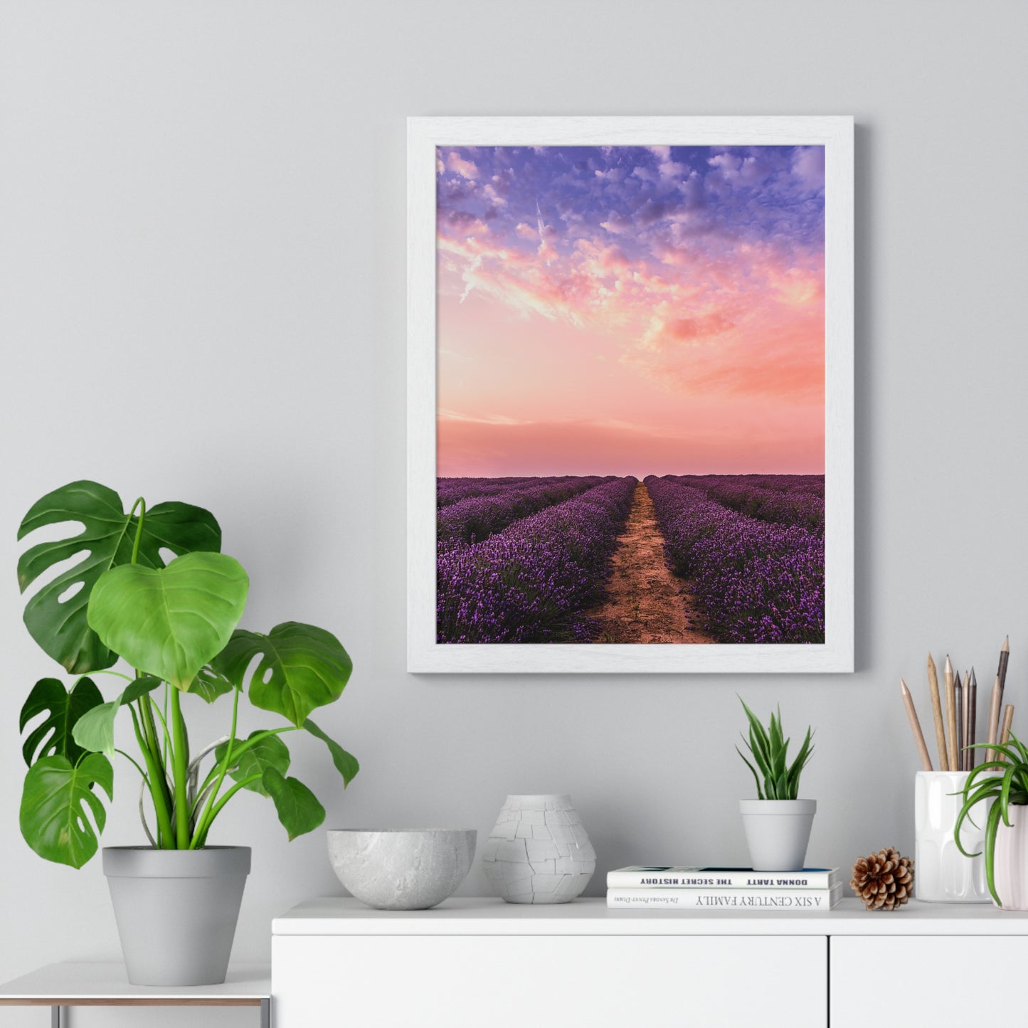 Vertical Framed Poster  • Provence Camargue Urlaubsmotiv