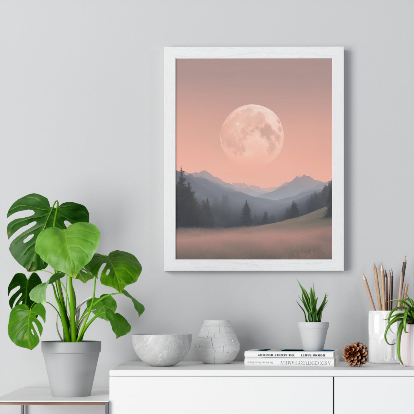 Vertical Framed Poster