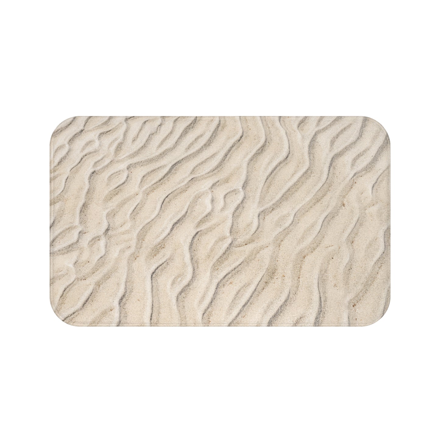 SANDSTRAND WELLEN MEER Optische Illusion • Badvorleger / Fussmatte / Badteppich EXTRA Weich • 43 x 61 cm & 53 x 86 cm