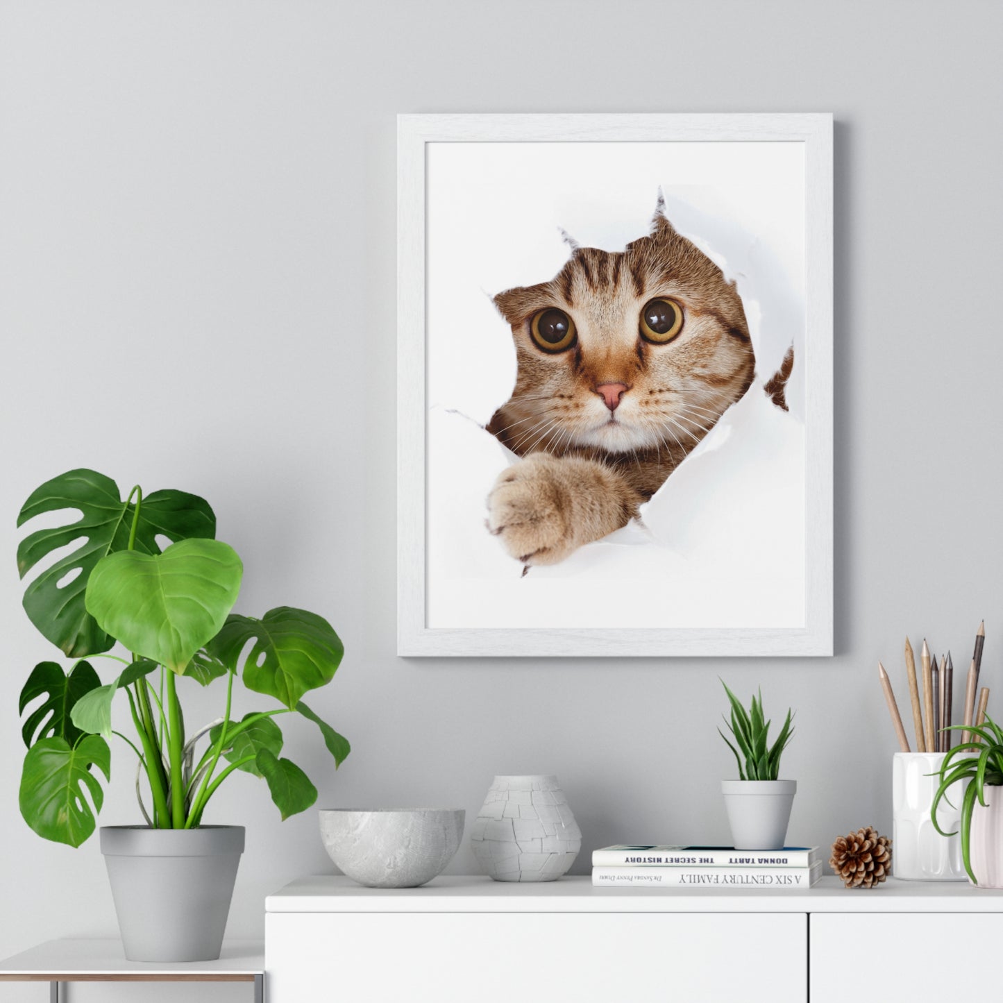 Vertical Framed Poster