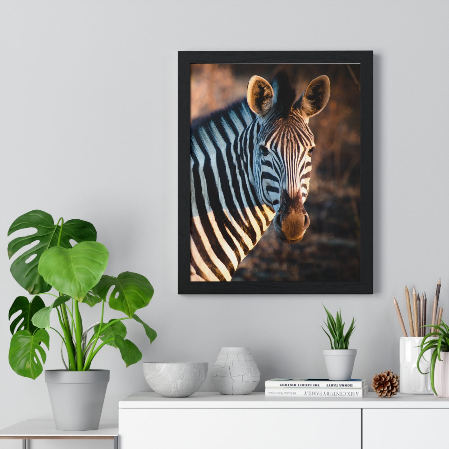 Vertical Framed Poster • Urlaubsmotiv