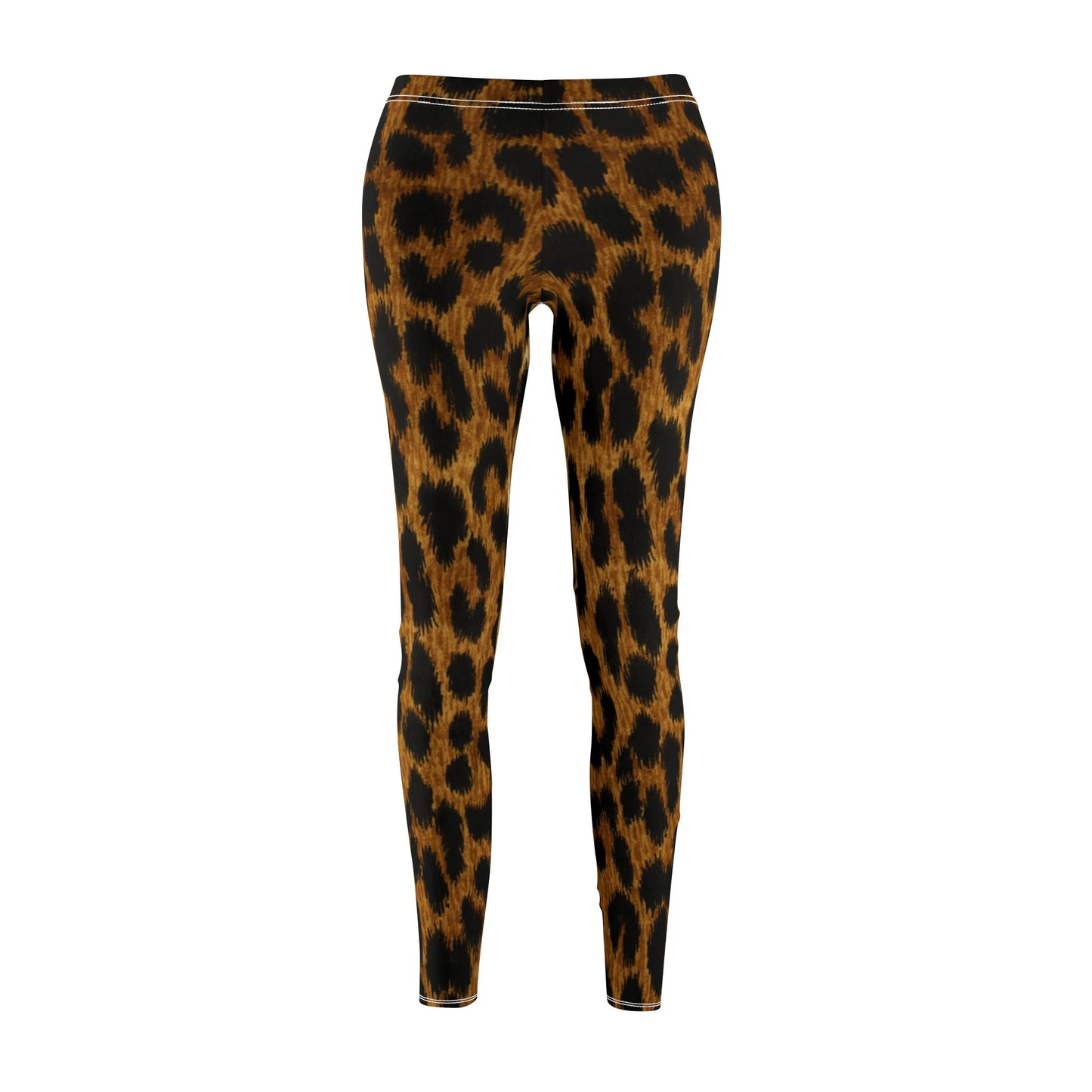 LEOPARDEN LEGGINGS FELL OPTIK • Animal Print • Damen Leggins mit Print Aufdruck • Beste Leggings für Sport & Alltag