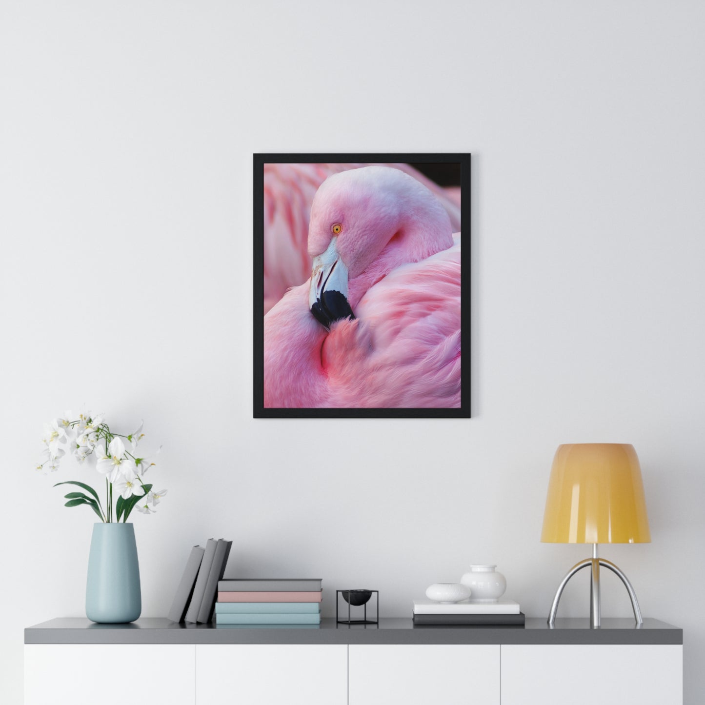 Vertical Framed Poster • Urlaubsmotiv