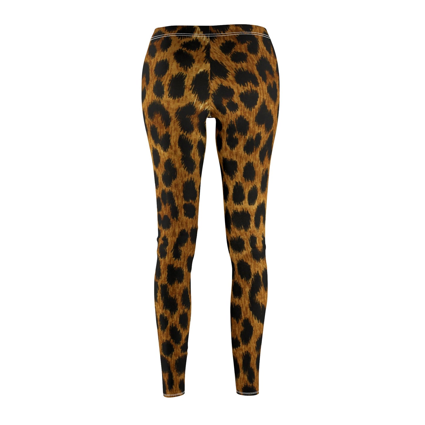 LEOPARDEN LEGGINGS FELL OPTIK • Animal Print • Damen Leggins mit Print Aufdruck • Beste Leggings für Sport & Alltag