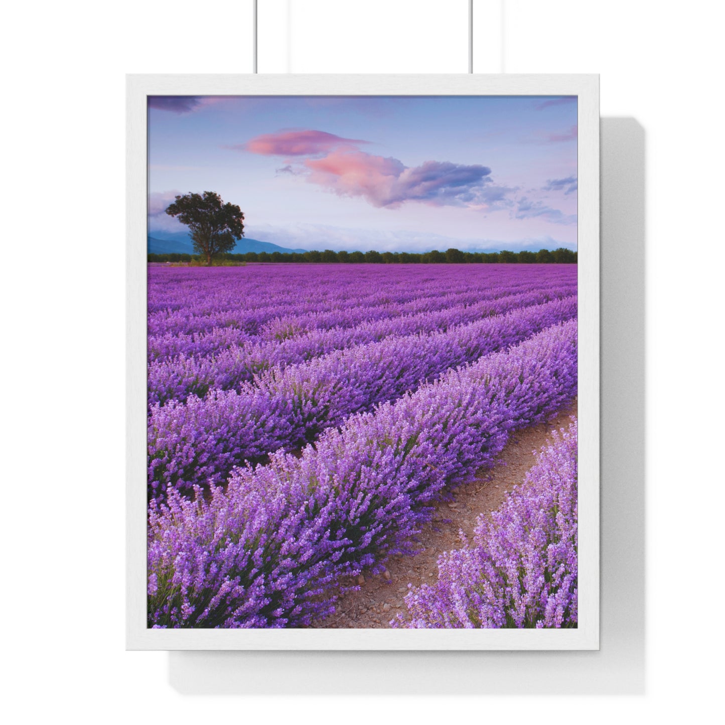 Vertical Framed Poster  • Provence Camargue Urlaubsmotiv