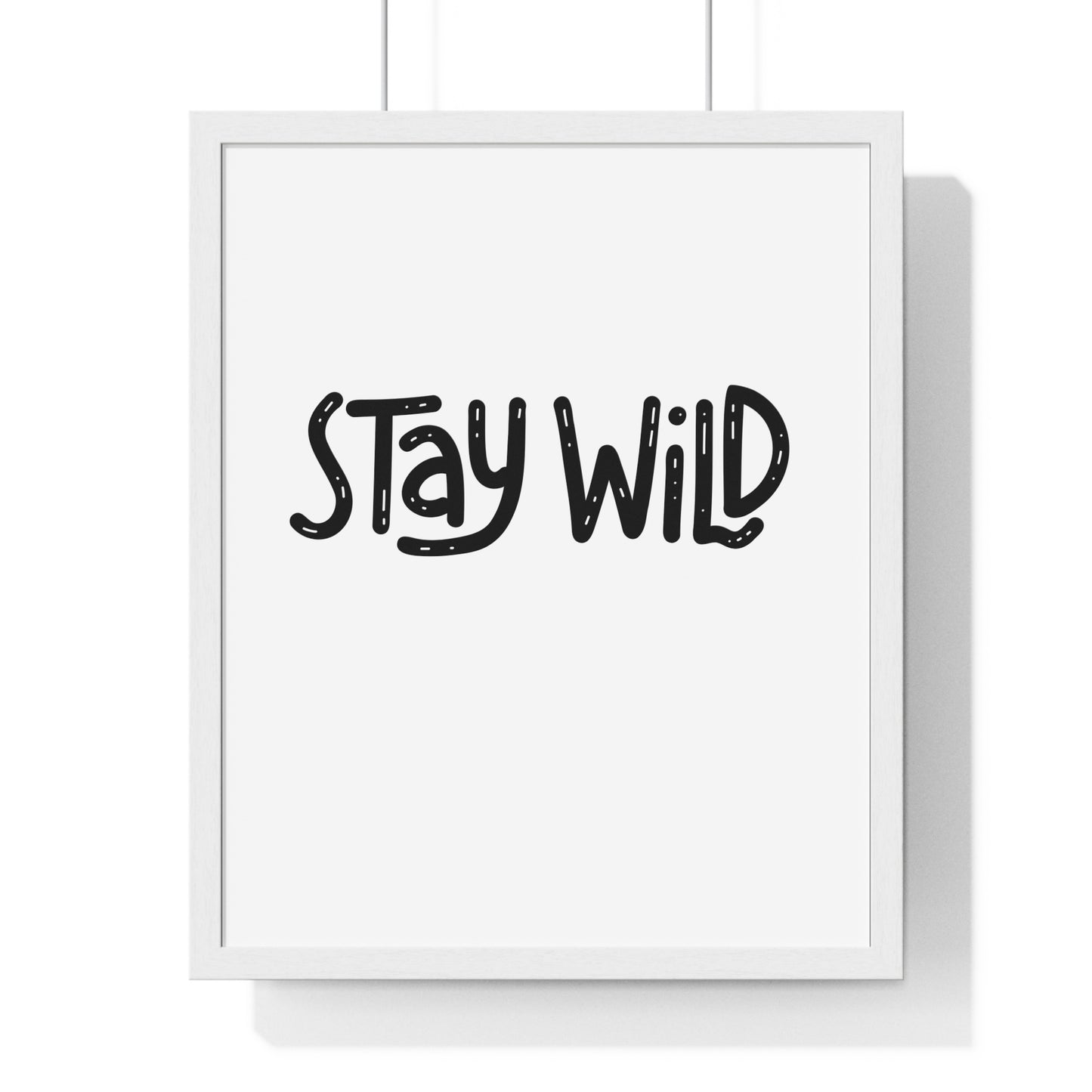 Vertical Framed Poster