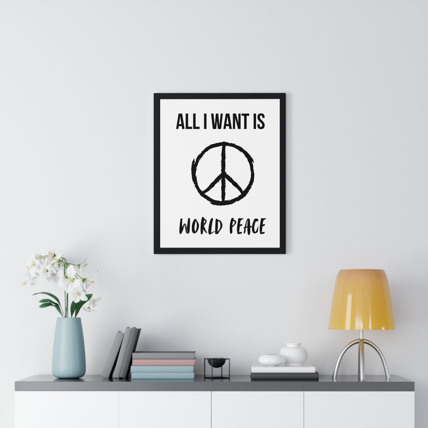 Vertical Framed Poster