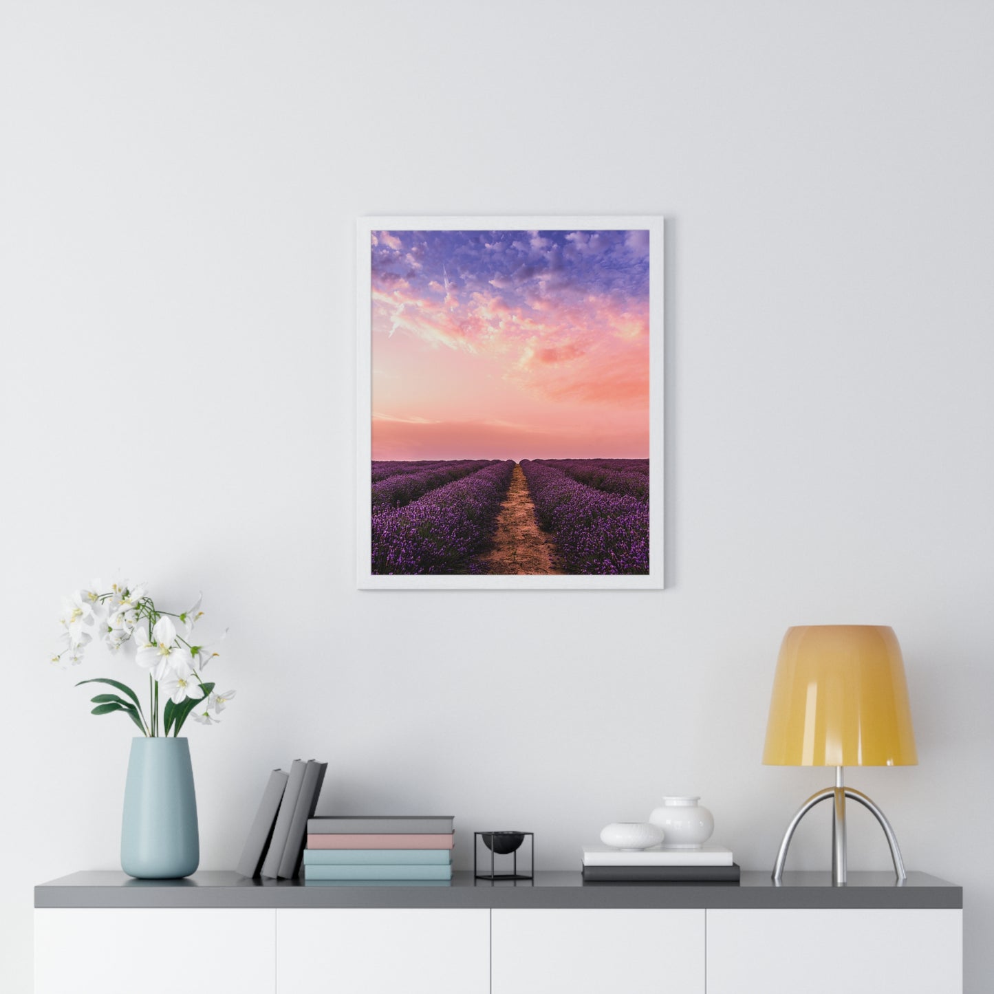 Vertical Framed Poster  • Provence Camargue Urlaubsmotiv