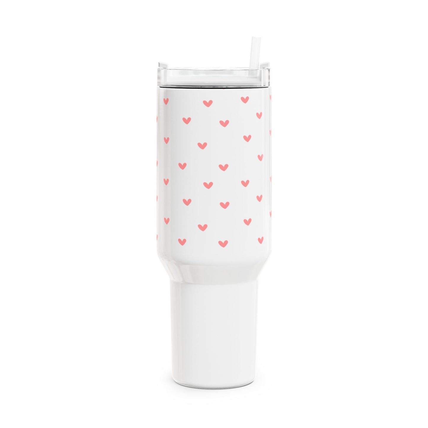 HERZ MUSTER SÜß NIEDLICH - Tumbler, 40oz  • Liebesbeweis Geschenk, LOVE Liebesbotschaft