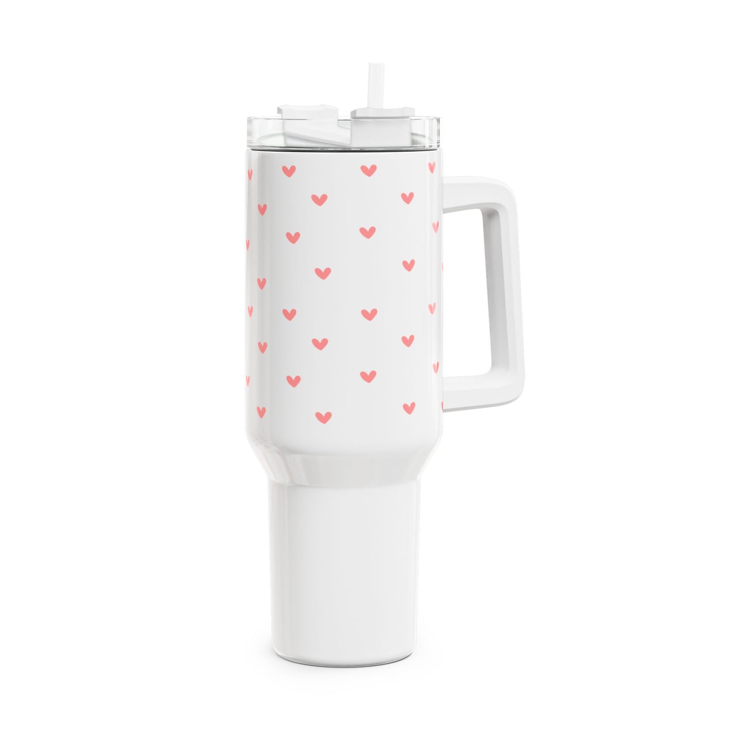 HERZ MUSTER SÜß NIEDLICH - Tumbler, 40oz  • Liebesbeweis Geschenk, LOVE Liebesbotschaft