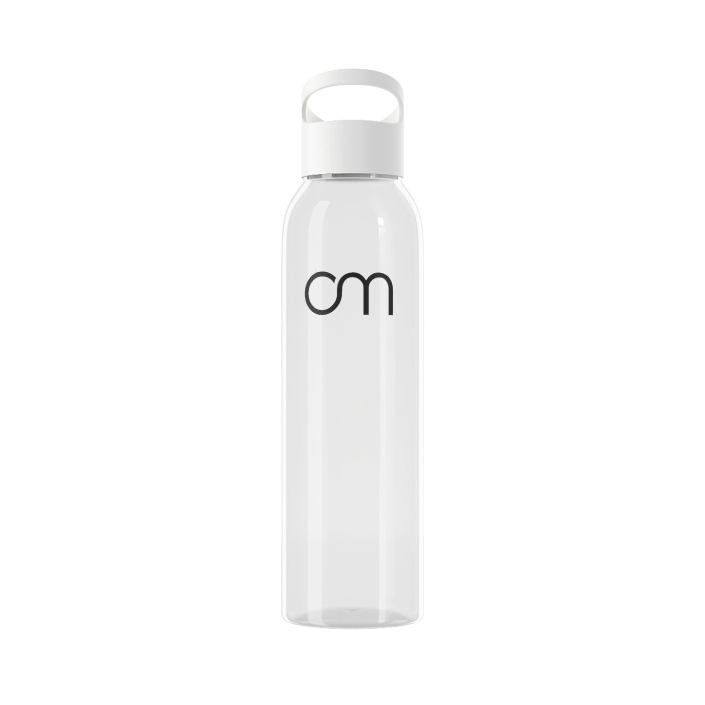 OM OHM MEDITATIONS MANTRA • Spirituelle YOGA Wasserflasche Sky 650 ml