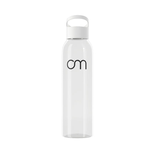OM OHM MEDITATIONS MANTRA • Spirituelle YOGA Wasserflasche Sky 650 ml
