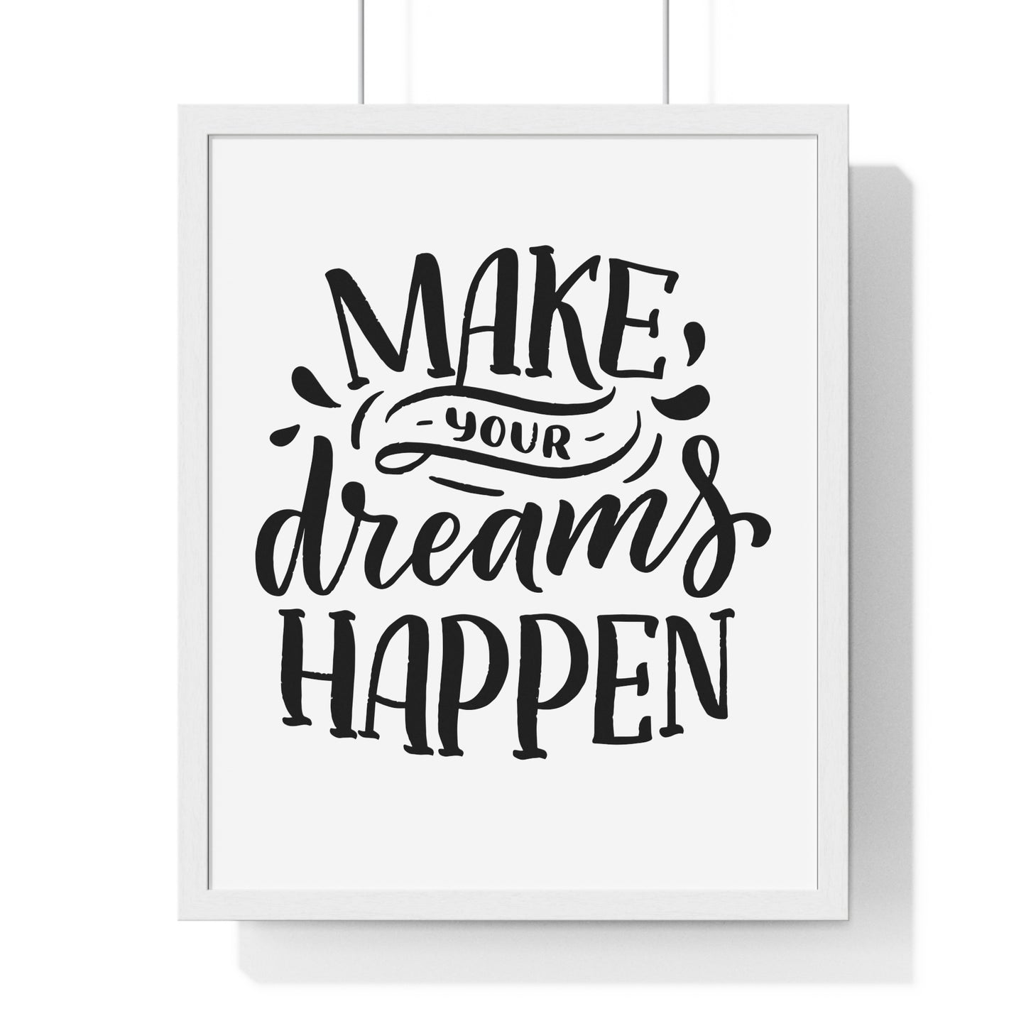 Vertical Framed Poster