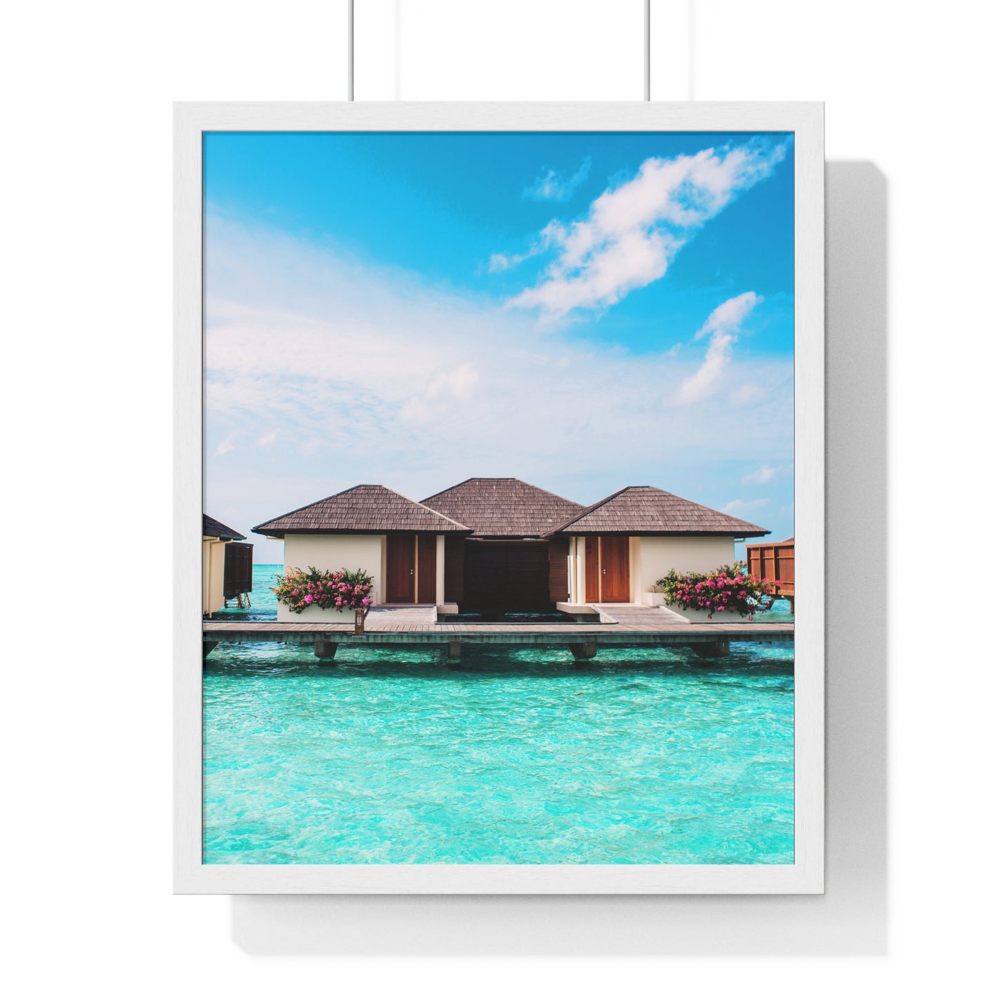 Vertical Framed Poster  • Urlaubsmotiv