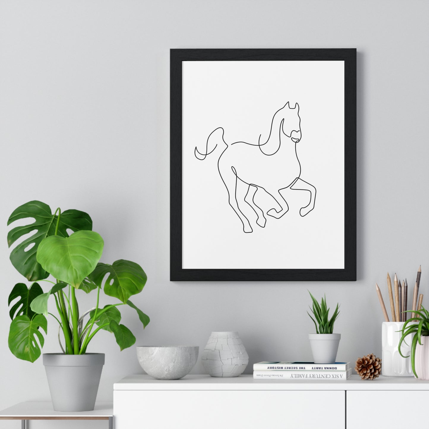 Vertical Framed Poster