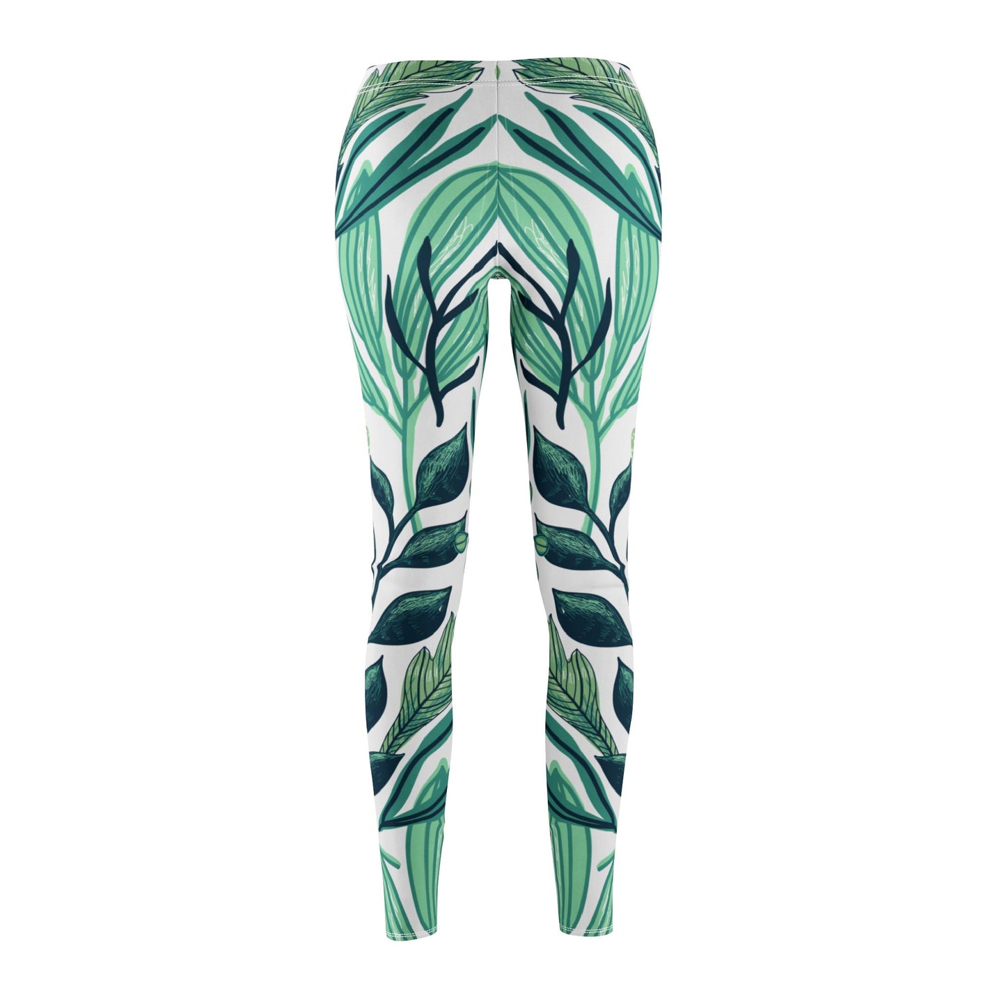 FLORALES PFLANZENMUTER BLUMENBLÄTTER DESIGN Außergewöhnlich Extravagant Elegant • Naturliebhaberin Damen-Leggings für Gärtnerin • Beste Leggings für Sport & Alltag