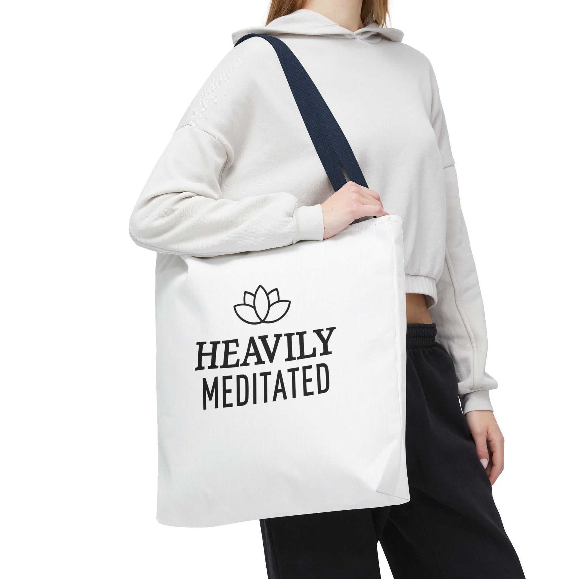 HEAVILY MEDITATED • Henkel Tragetasche • Extra Robust - YOGA SANTA